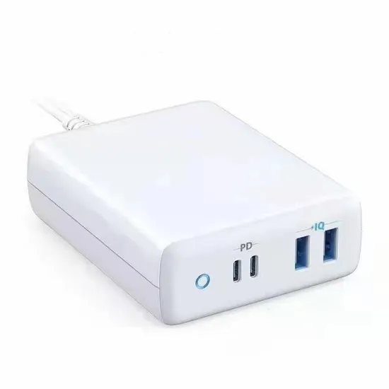 Stazione di ricarica rapida rapida di alta qualità Pd QC3.0 Caricatore USB multiporta 2c2a Adattatore di alimentazione dock desktop universale da 95 W